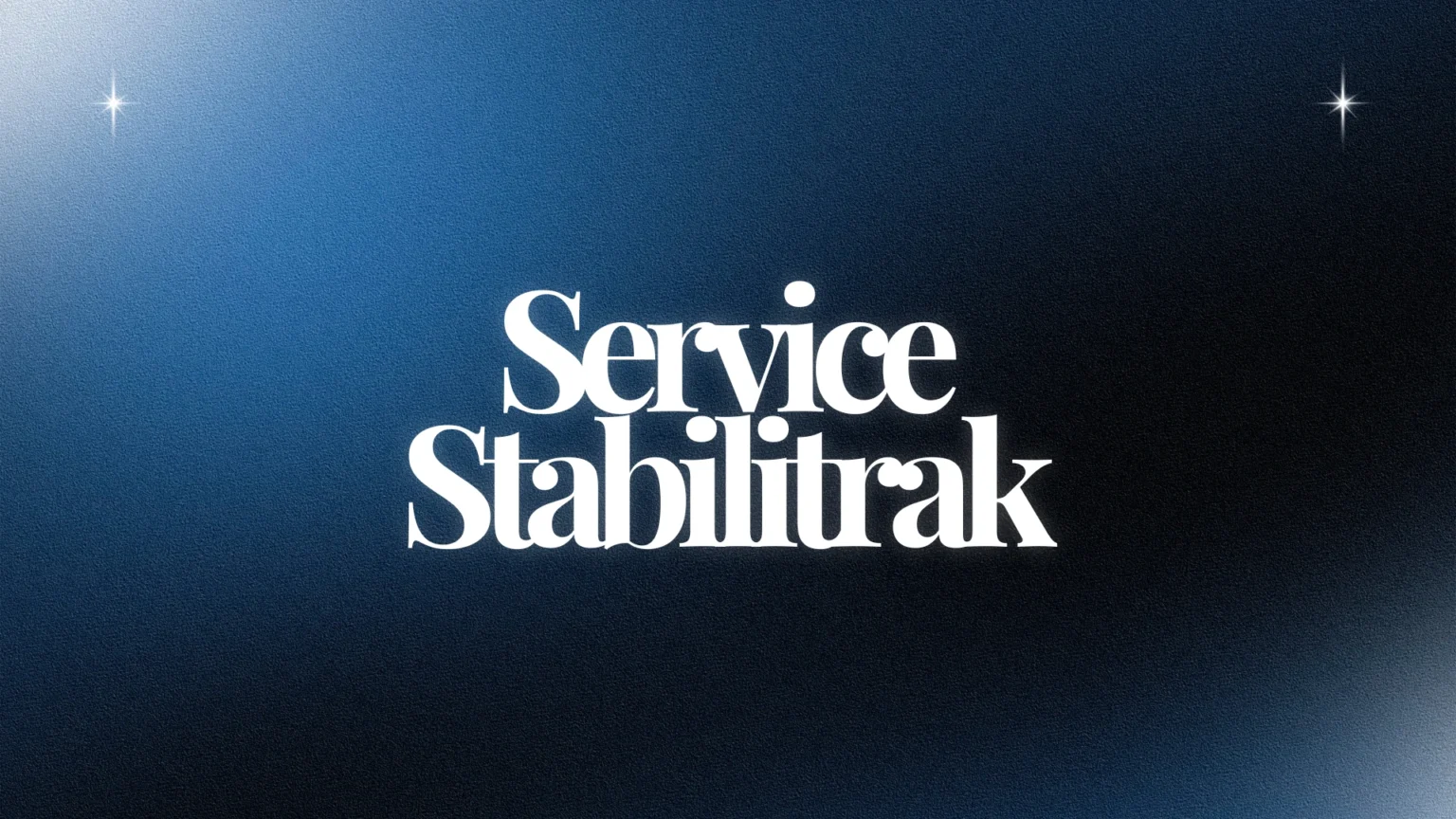 Service Stabilitrak