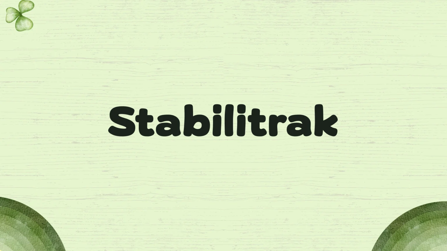 Stabilitrak