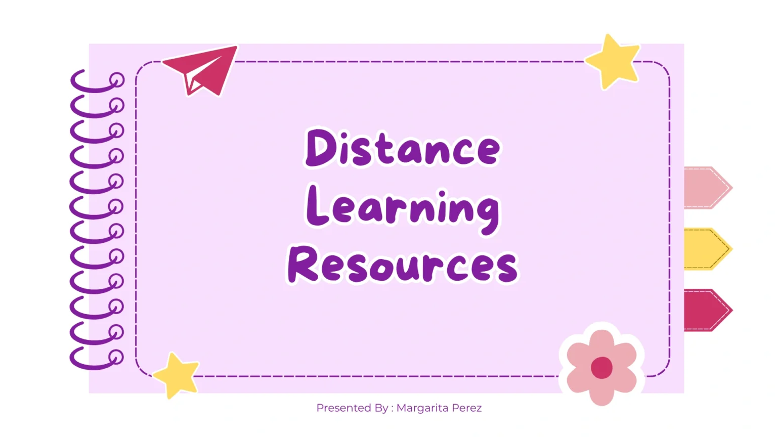 Distance Learning Resources