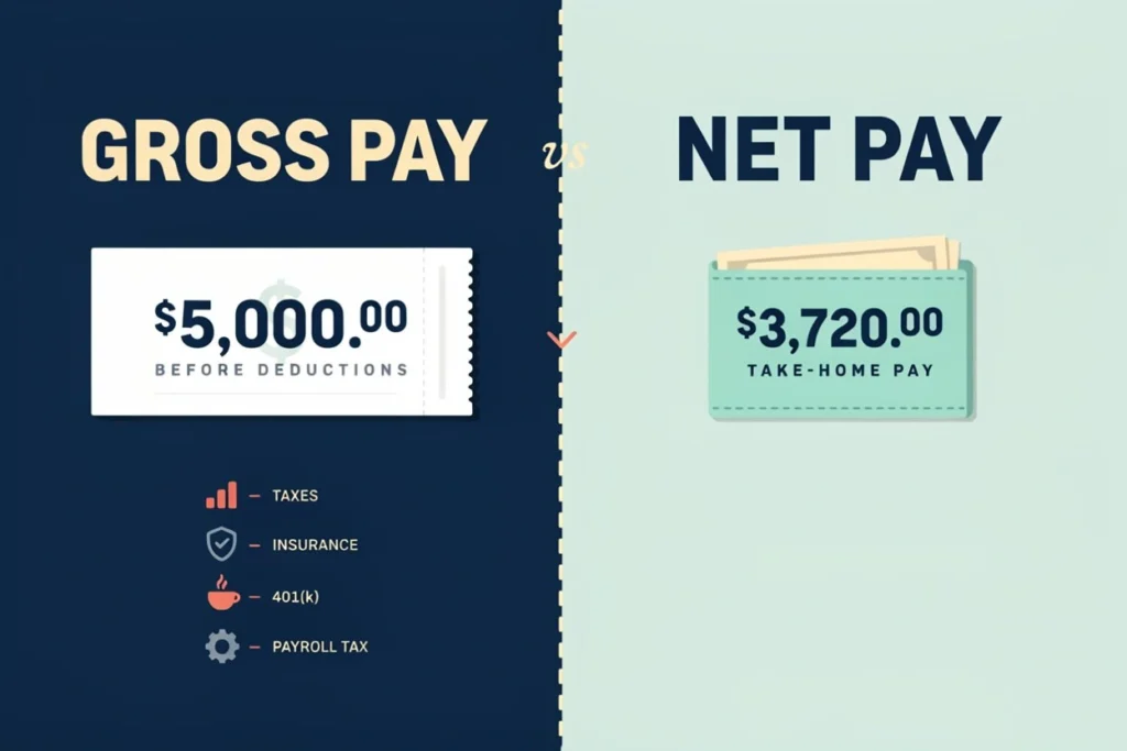 Gross Pay vs Net Pay