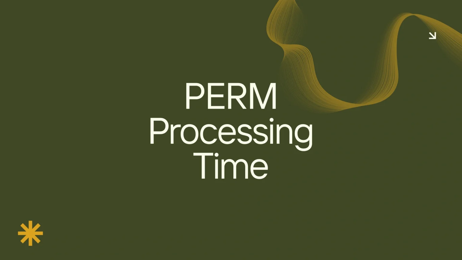 PERM Processing Time