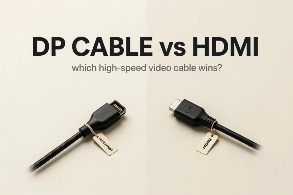 DP Cable vs HDMI: Key Differences, Features and Best Uses DP Cable vs HDMI