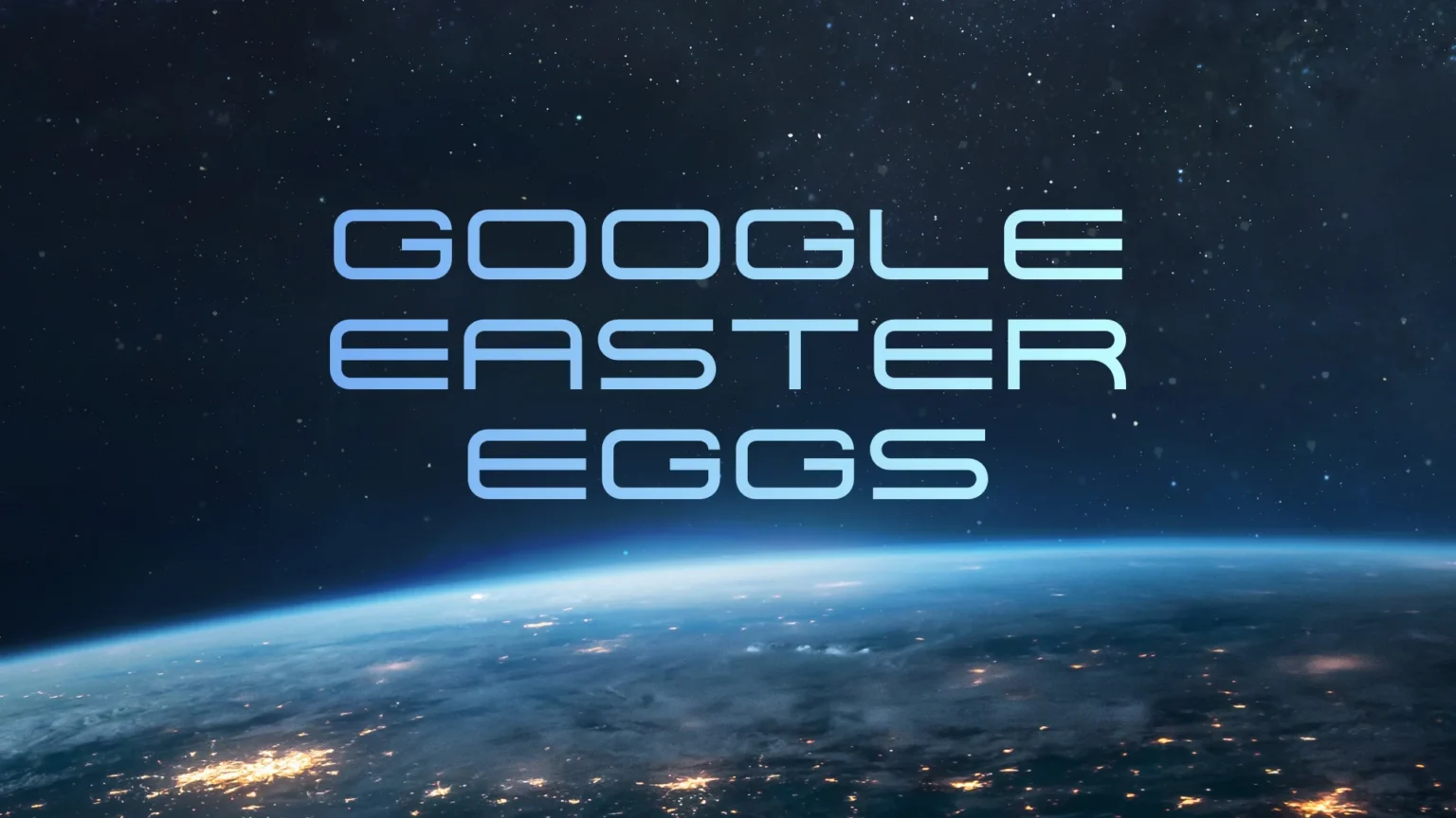 Google Easter Eggs