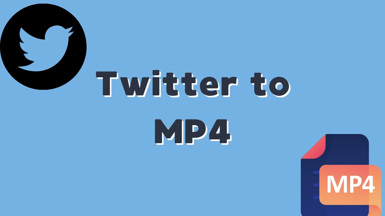 Twitter to MP4