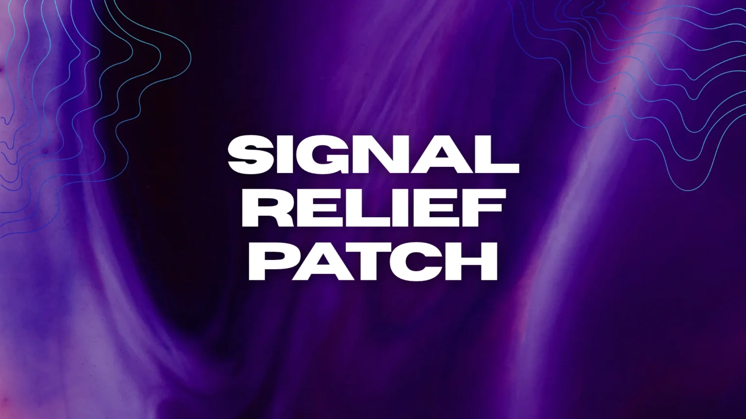 Signal Relief Patch